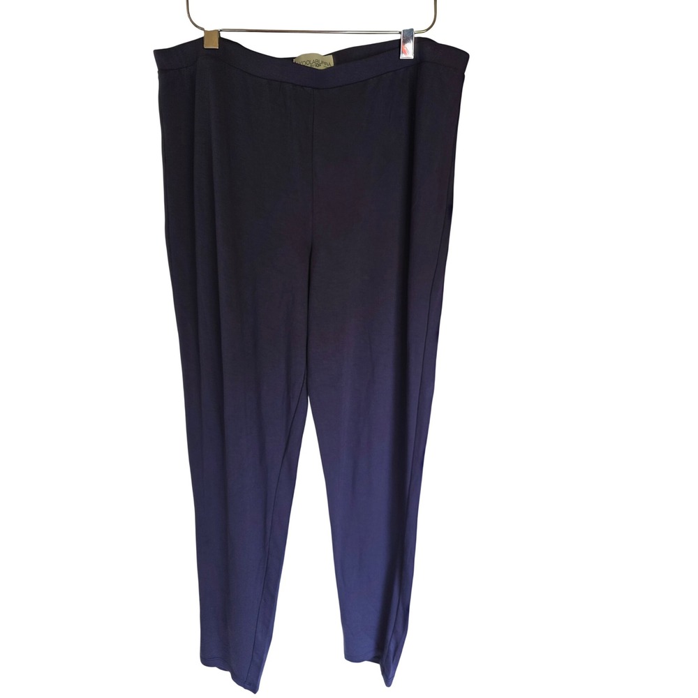 Koolaburra by UGG Womens Lounge Pants Blue Tapered Leg Large L Soft Knit